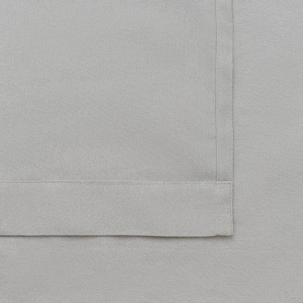 Штора из хлопка двойная базовая серого цвета из коллекции essential, 150х290 см Tkano