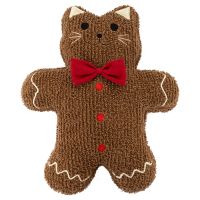 Подушка вязаная Кот из коллекции new year essential, 45x40 см Tkano