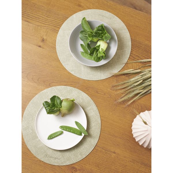 Набор из 2-х сервировочных салфеток leanera, D35 см, мятные Liberty Jones