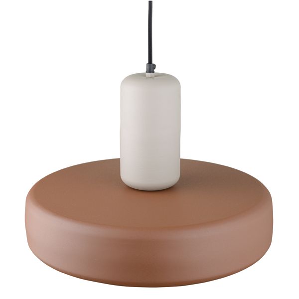 Светильник потолочный juko, D43х31 см, бежевый/коричневый Bergenson Bjorn