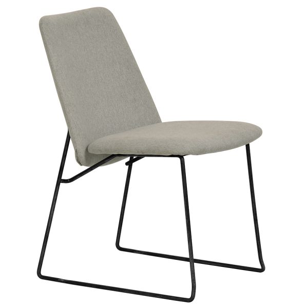 Стул niels рогожка светло-серый