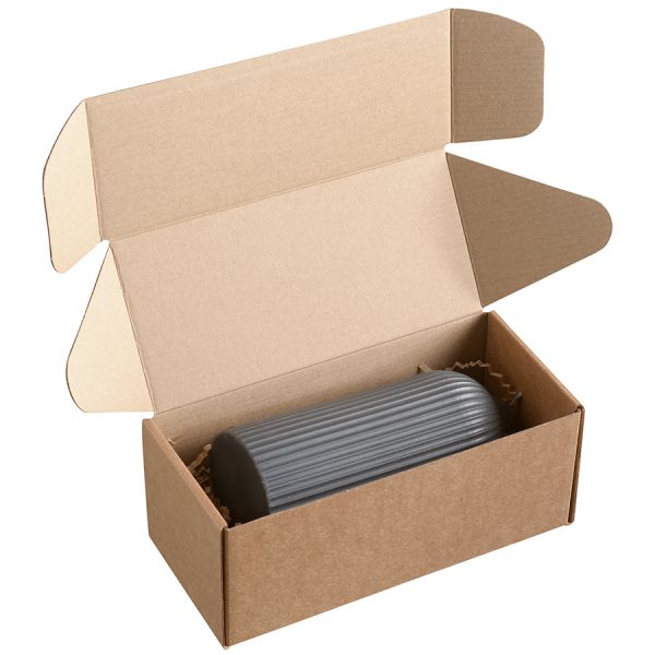 Свеча декоративная графитового цвета из коллекции edge 16,5см