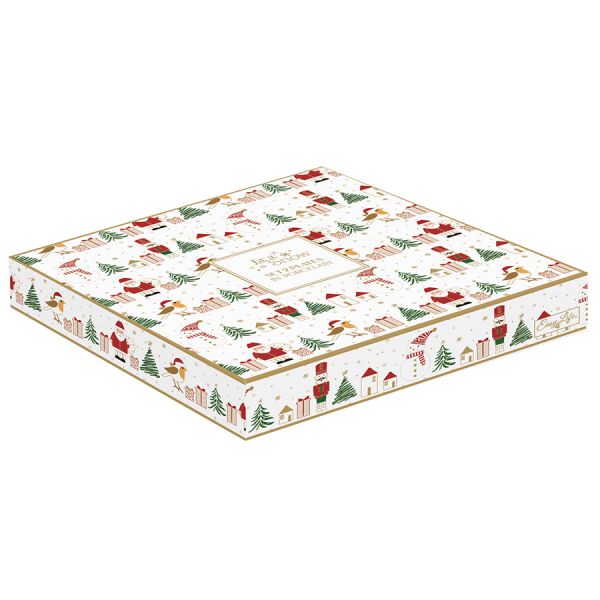 Набор десертных тарелок let it snow nutcracker & bird 16 см, 2 шт Easy Life