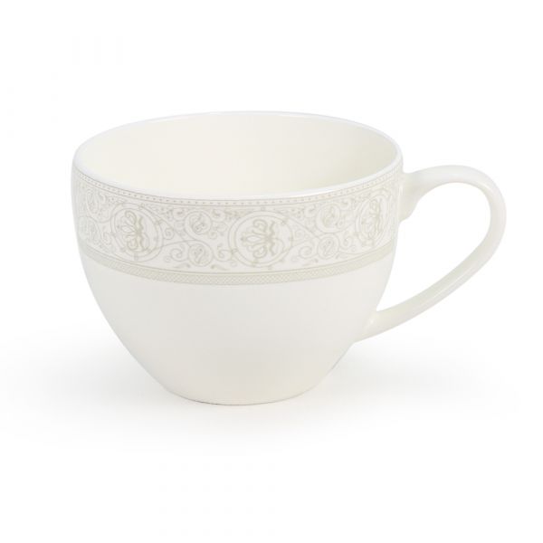 Набор чайных пар Дионис АККУ из костяного фарфора на 6 персон 12 предметов