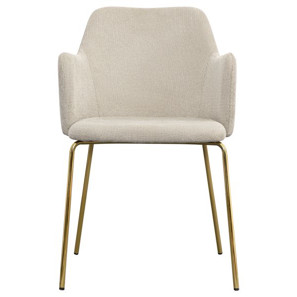 Стул dwight, фактурный шенилл, светло-бежевый Bergenson Bjorn