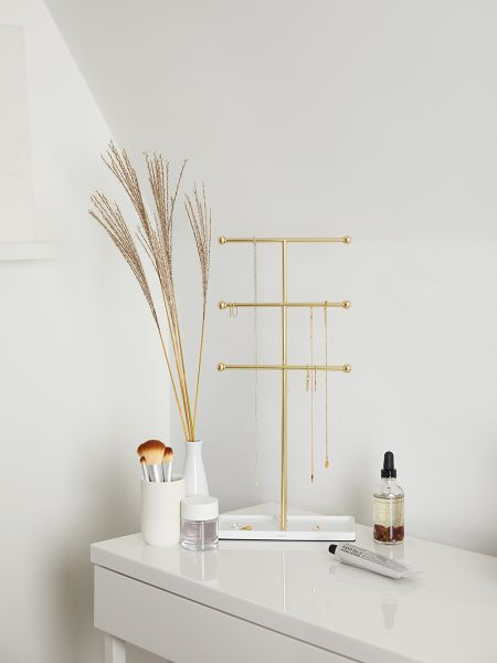 Держатель для украшений trigem, латунь Umbra