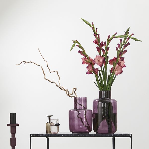 Ваза bergdys 40 см сливовая Bergenson Bjorn