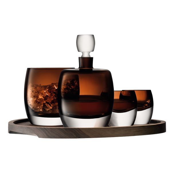 Набор для виски whisky club, коричневый, 5 предметов LSA International
