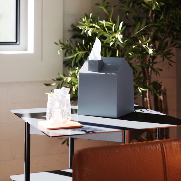 Бокс для салфеток casa, серо-голубой Umbra