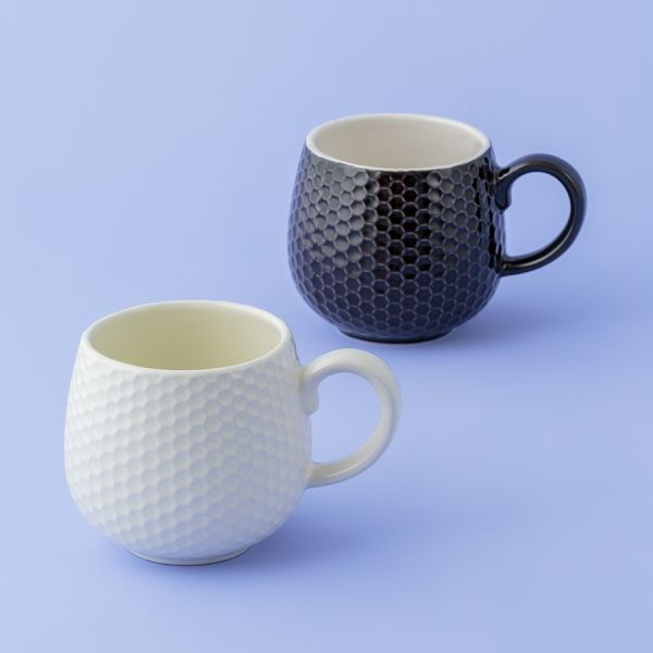 Чашка Embossed 350 мл кремовая Mason Cash