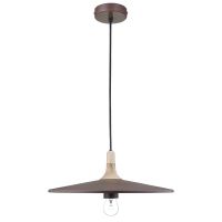 Светильник подвесной mango pyor, D40х13 см, сиреневый Bergenson Bjorn