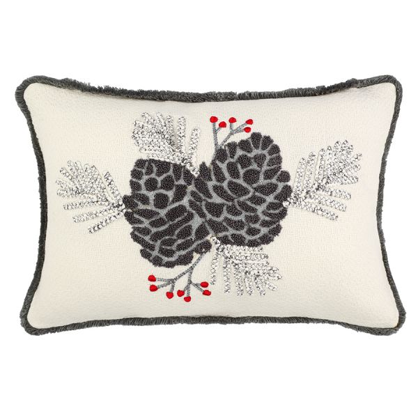 Чехол на подушку frosted cones из коллекции new year essential Tkano
