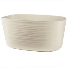 Кашпо для комнатных растений tierra большое, бежевое Guzzini