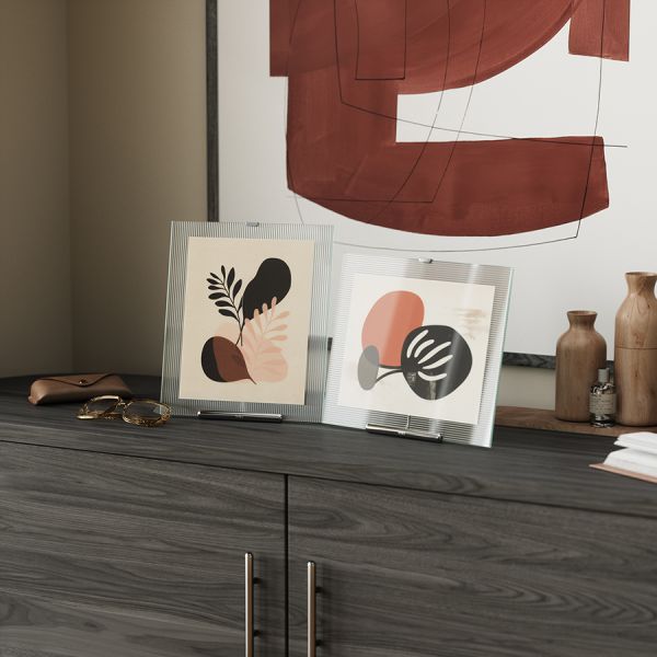 Фоторамка flute, 26х30 см, хром Umbra