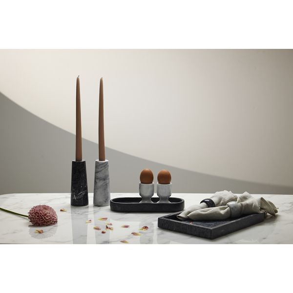 Набор колец для салфеток marm, D5 см, черный мрамор, 2 шт. Liberty Jones