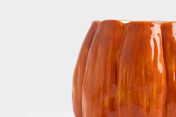 Кружка 340 мл, керамика, оранжевая, Тыква, Bright pumpkin ANNA LAFARG