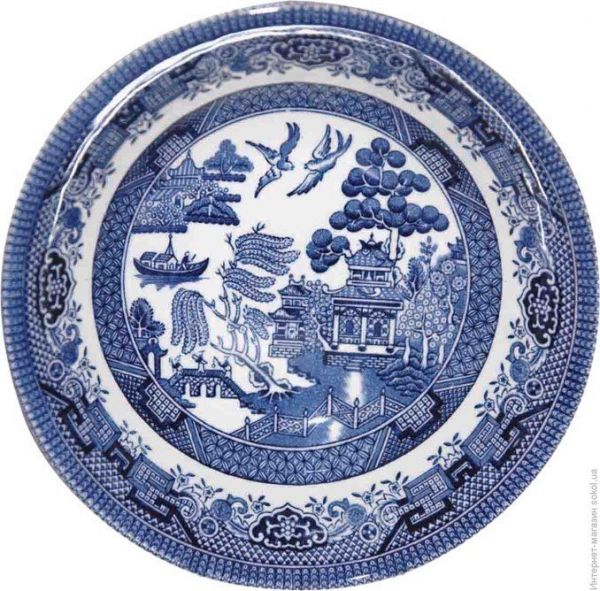 Салатник Churchill Голубая ива 24 см 