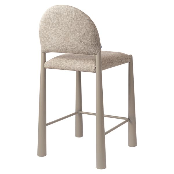 Стул полубарный freddi, рогожка, жемчужно-серый Bergenson Bjorn