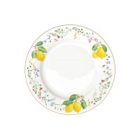 Тарелка обеденная Цветы и лимоны, 26,5 см Easy Life