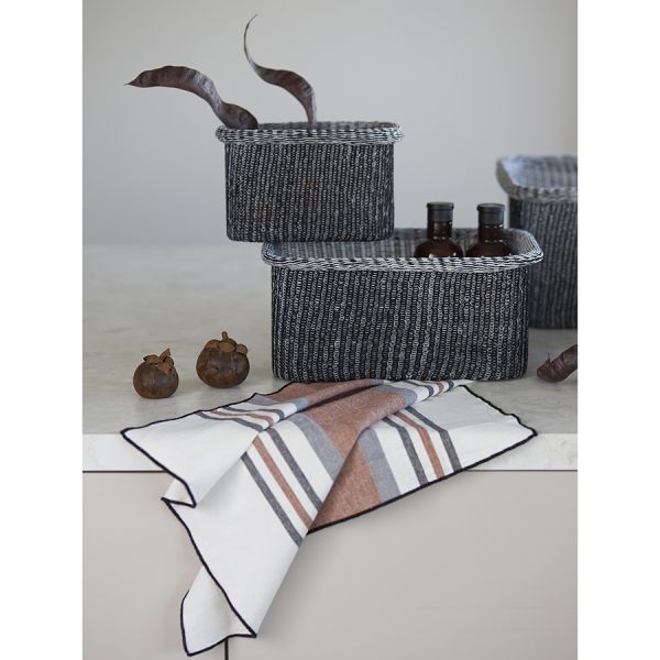 Набор из 4-х корзин для хранения sustainable collection, черный Bergenson Bjorn