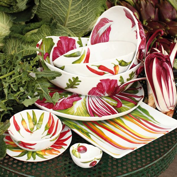 Салатник RADICCHIO,21 см, DIETA MEDITERRANEA - VEGETABLES TAITU