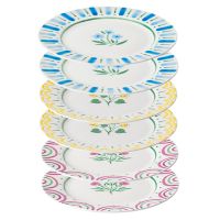 Набор десертных тарелок 'Летний час' в подарочной упаковке, 20 см, 6 шт, Liberty Jones, LJ0000591