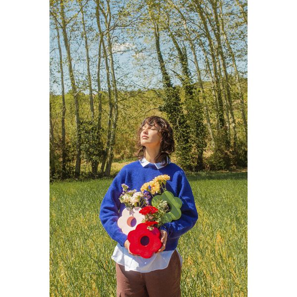 Ваза для цветов daisy, 20 см, зеленая Doiy