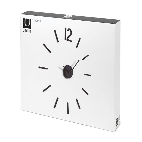 Часы настенные Blink чёрные