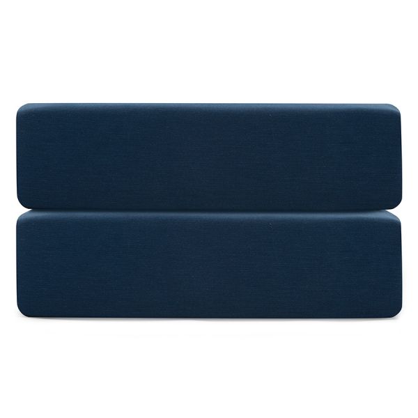 Простыня на резинке темно-синего цвета из коллекции essential 160х200х30 см