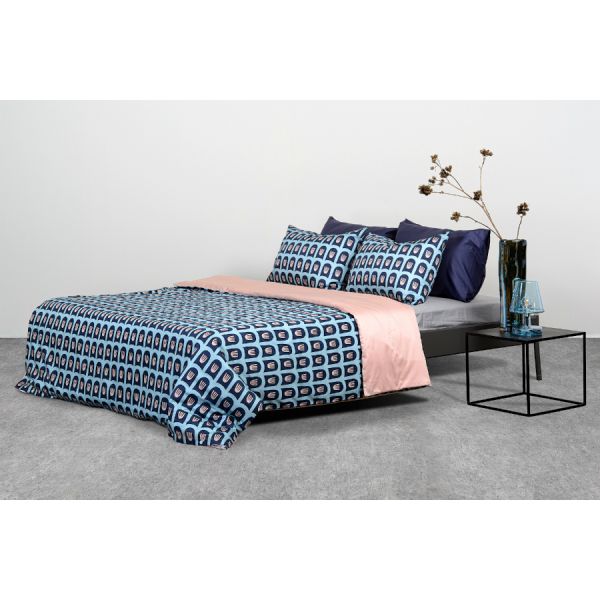 Набор из двух наволочек из сатина с принтом blossom time из коллекции cuts&pieces 50х70 см