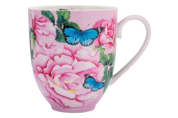 Кружка с подставкой Розы 0,4 л Maxwell & Williams