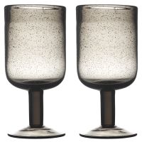 Набор бокалов для вина flowi, 410 мл, серые, 2 шт Liberty Jones