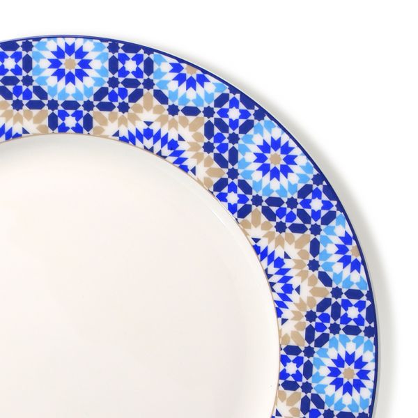 Тарелка закусочная 20.5 см АККУ Андреа из костяного фарфора