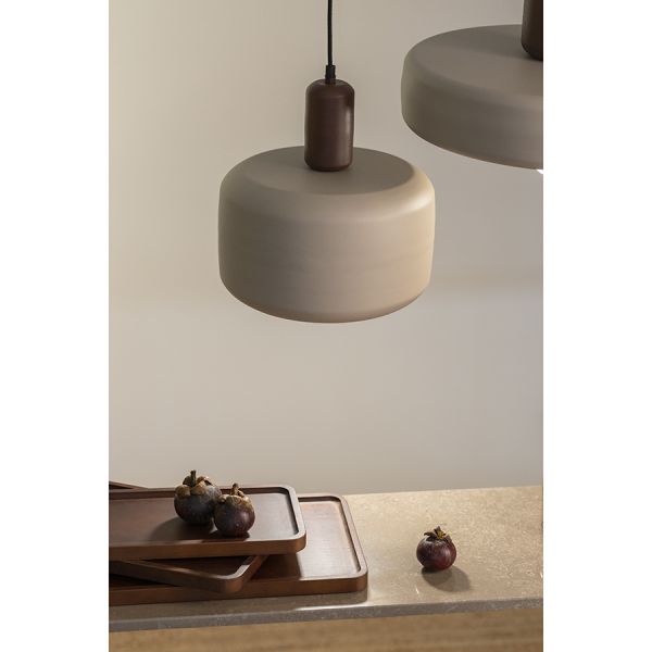 Светильник потолочный juko, D30х32 см, вишневый Bergenson Bjorn