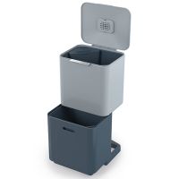 Контейнер для мусора с двумя баками Totem Max Sky 60 л Joseph Joseph