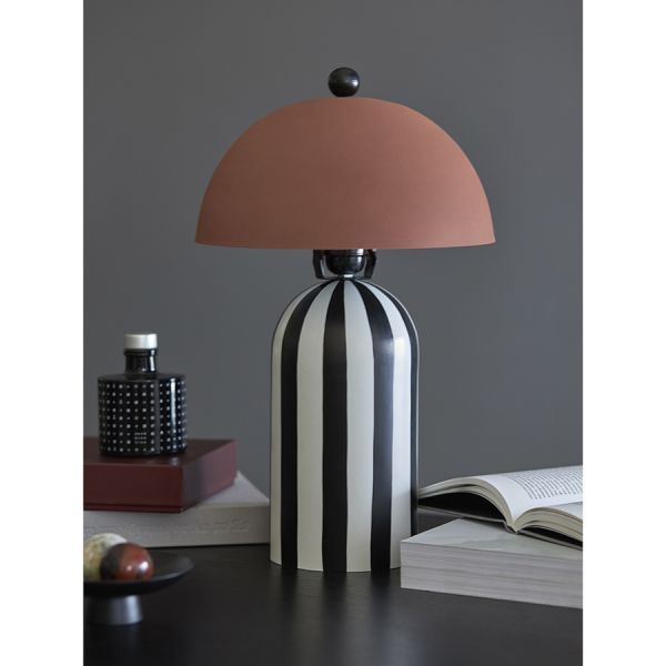 Светильник настольный anniken, D25х38 см, черный/белый/терракотовый Bergenson Bjorn
