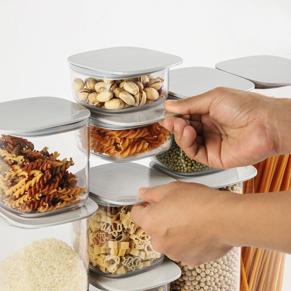 Контейнер для хранения с плоской крышкой 300 мл белый