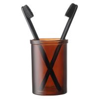 Стакан для зубных щеток amber, темно-янтарный Bergenson Bjorn Bath