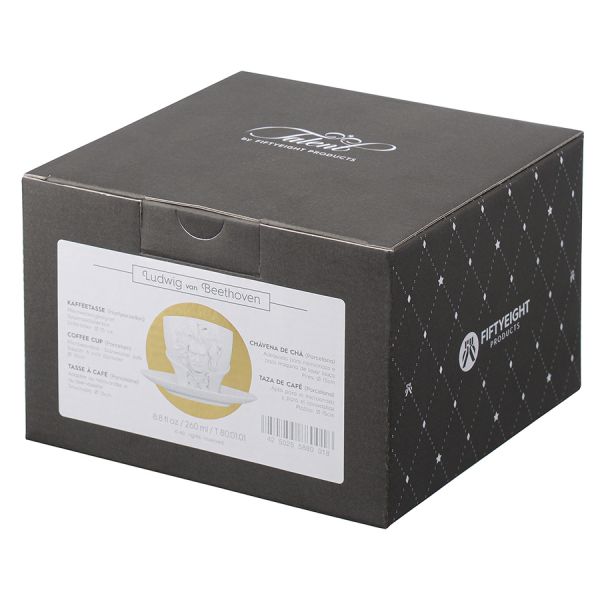 Чайная пара talent ludwig van beethoven 260 мл белая