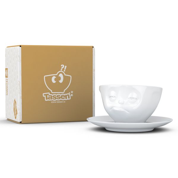 Чайная пара tassen snoozy 200 мл белая