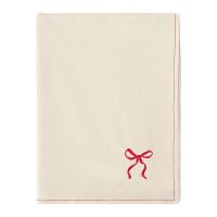 Скатерть fancy bows бежевого цвета из коллекции essential, 180х240 см Tkano