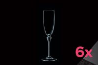 Набор бокалов для шампанского 190 мл CRISTAL D'ARQUES AMARANTE 6 шт 