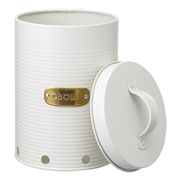 Банка для хранения овощей irmel 2.5 л, молочная Smart Solutions