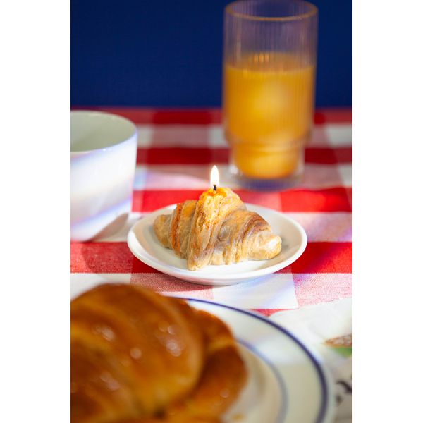 Свеча 3-d good morning, croissant, 8.9 см Doiy
