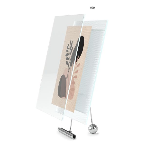 Фоторамка flute, 26х30 см, хром Umbra