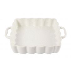 Форма для запекания 26х26 см квадратная, белая, в крапинку, Bagel ANNA LAFARG