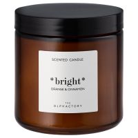 Свеча ароматическая the olphactory, bright, orange&cinnamon, 60 ч Ambientair