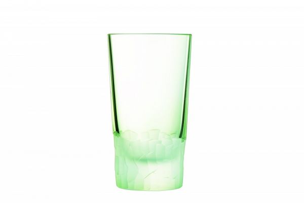 Набор высоких стаканов INTUITION 6 шт 330 мл цвет зеленый 