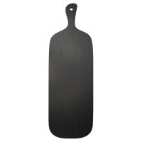 Доска сервировочная rubris 20х60 см, черная Liberty Jones