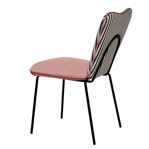 Стул pompadour, велюр, пыльная роза Bergenson Bjorn